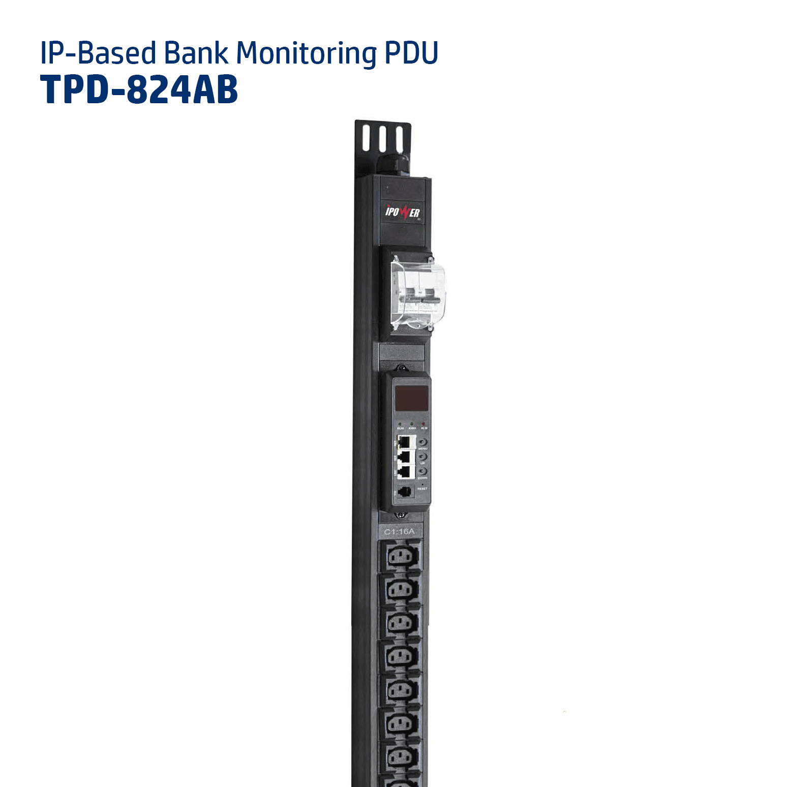 پاور ماژول 24 پورت IRack Power مدل TPD-824AB