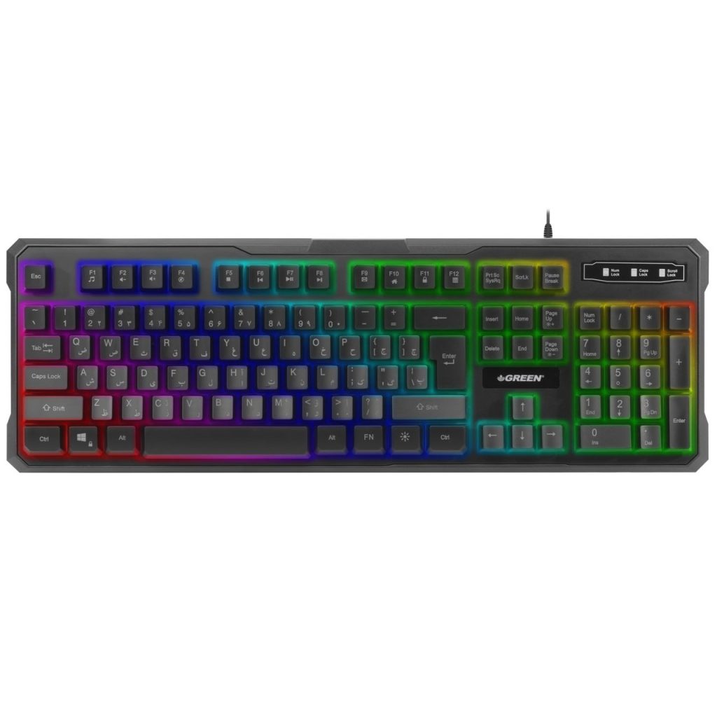 کیبورد گرین GK601-RGB