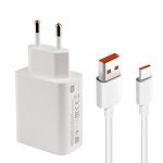 شارژر دیواری  مدل Turbo fast charge به همراه کابل USB-C