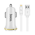 شارژر فندکی Hoco مدل Z1 همراه با کابل microUSB