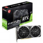 کارت گرافیک ام اس آی مدل RTX 3060 VENTUS 2x