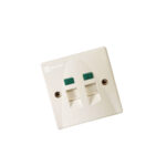 Network Outlets دو پورت Schneider مدل DCEIODMSXXXX