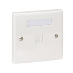 Face Plate تک پورت Schneider مدل DCXIOFPSXXXX