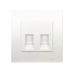 Face Plate دو پورت Schneider مدل KB32RJK