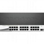 سوئیچ شبکه 28 پورت دی لینک مدل DGS-1210-28P