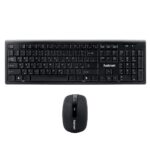 کيبورد و ماوس بی سیم هترون مدل HKCW135 با حروف فارسی