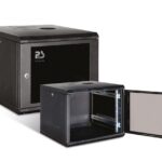 رک دیواری (پنل بغل بازشو) 45 عمق PAYA SYSTEM مدل Mini Rack-9U