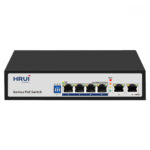 سوییچ 4 پورت اچ آر یو آی مدل HR100-AF-42N