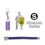 کابل شبکه CAT-5E SF-UTP Infilink مدل IP-CSF5