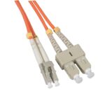 پچ کورد فیبر نوری مالتی مد 1 متری Infilink مدل IP-FC5101