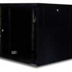 رک دیواری IRAN RACK 9U درب شیشه