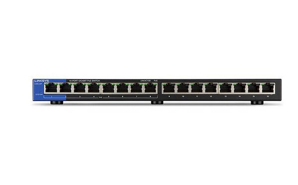 سوییچ غیرمدیریتی 16 پورت Linksys مدل LGS116P-EU