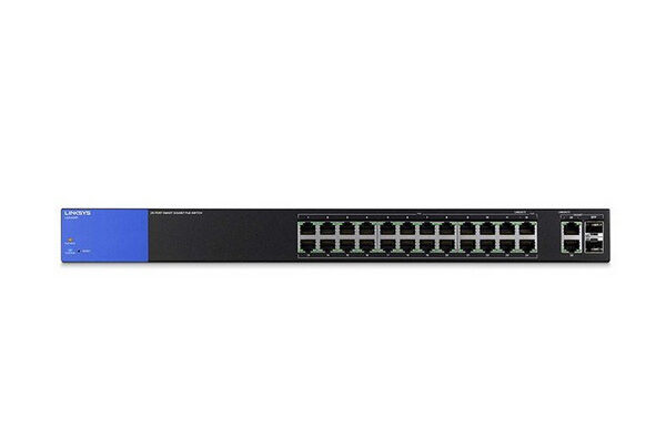 سوییچ هوشمند 26 پورت Linksys مدل LGS326P-EU