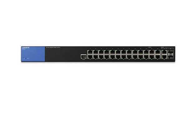 سوییچ مدیریتی 28 پورت Linksys مدل LGS528-EU