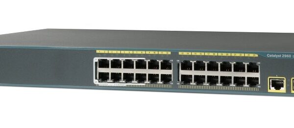 سوییچ مدیریتی 24 پورت Cisco مدل (ref) WS-C2960-24TT-L