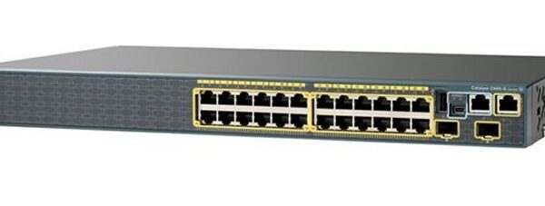 سوییچ مدیریتی 24 پورت Cisco مدل (ref) WS-C2960S-24TS-L