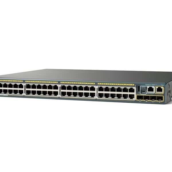 سوییچ مدیریتی 48 پورت Cisco مدل WS-C2960S-48FPS-L