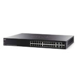 سوئیچ شبکه 24 پورت سیسکو مدل SF350-24MP
