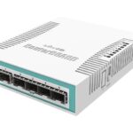 سوییچ هوشمند 5 پورت MikroTik مدل CRS106-1C-5S