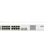 سوییچ هوشمند 24 پورت MikroTik مدل CRS226-24G-2S-RM