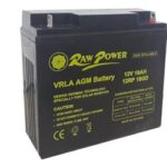 باتری 12 ولت 18 آمپر راوپاور