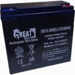 باتری 12 ولت 28 آمپر گریت سولار