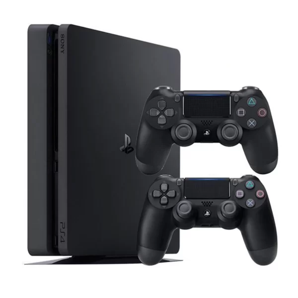 کنسول بازی سونی Playstation 4 Slim ظرفیت 500 گیگابایت به همراه دو دسته بازی