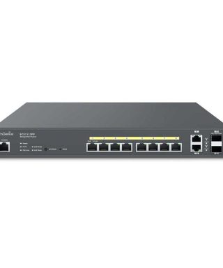 سوييچ 8 پورت گيگابيت و مدیریتی انجنیوس مدل ECS2510FP