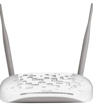 مودم روتر ADSL2 Plus بی‌سیم N300 تی پی-لینک مدل TD-W8961N_V1