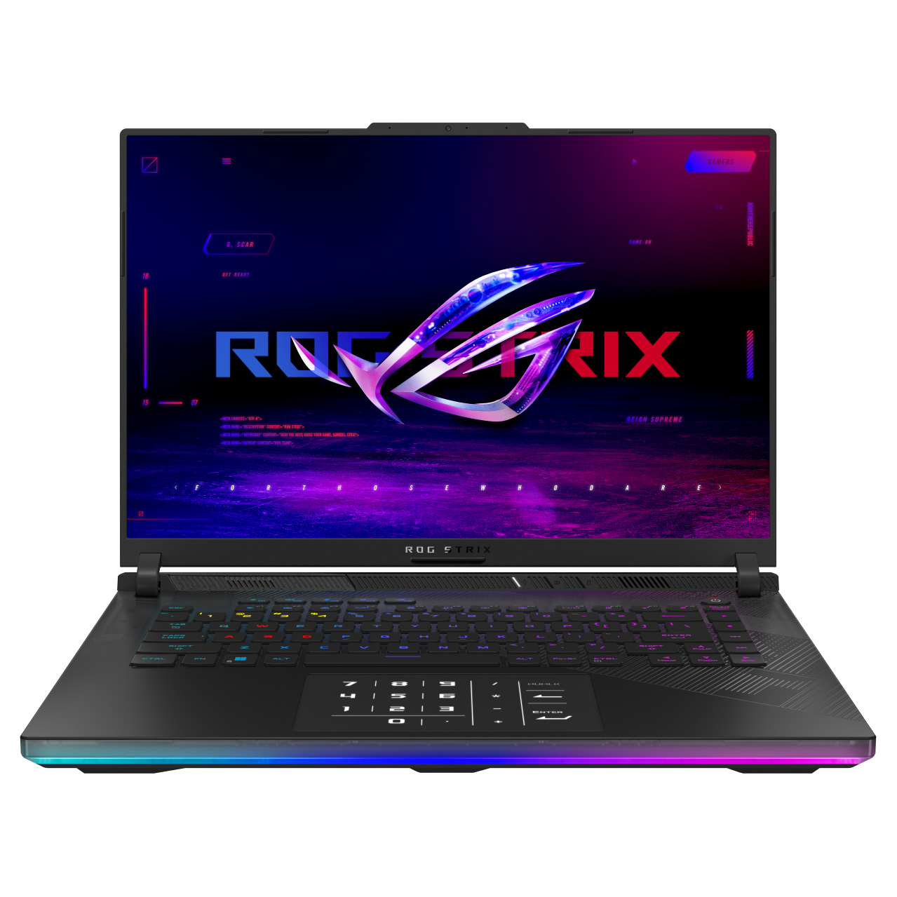 لپ تاپ 16 اینچی ایسوس مدل ROG Strix SCAR 16 GL634JZR-N4077-i9 14900HX 64GB 2SSD RTX4080 - کاستوم شده