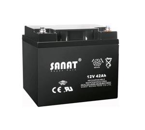 باتری سیلد اسید 42 آمپر ساعت SANAT