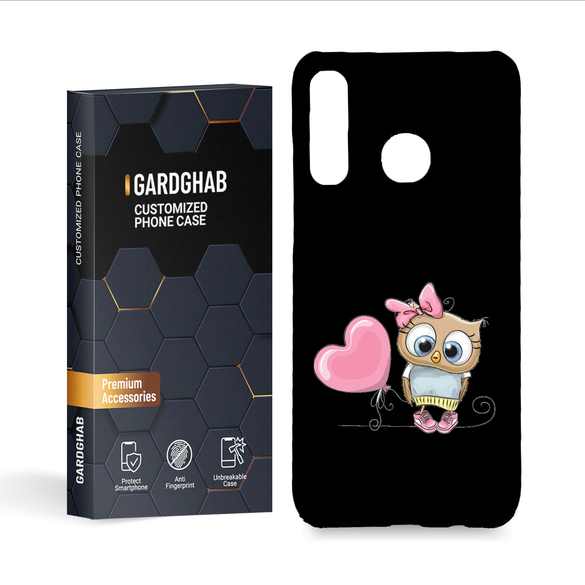 کاور گارد قاب مدل ساده مناسب برای گوشی موبایل هوآوی P30 Lite