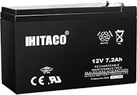 باتری سیلد اسید 7.2 آمپر ساعت HITACO