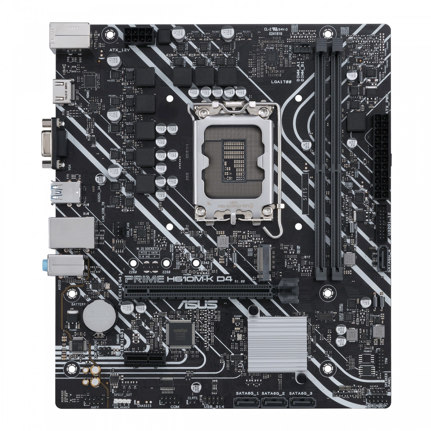 مادربرد ایسوس H610 MK D4