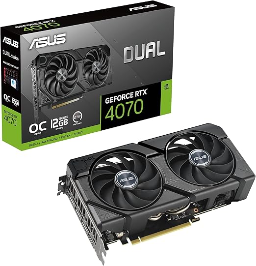کارت گرافیک ایسوس DualGeForce RTX 4070 EVO OC Edition 12GB