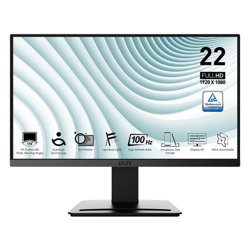 مانیتور ام اس آی مدل PRO MP223 سایز 21.45 اینچ