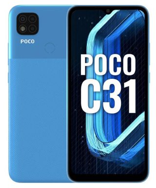 گوشی موبایل شیائومی مدل POCO C31 211033MI دو سیم‌ کارت ظرفیت 64 گیگابایت و رم 4 گیگابایت