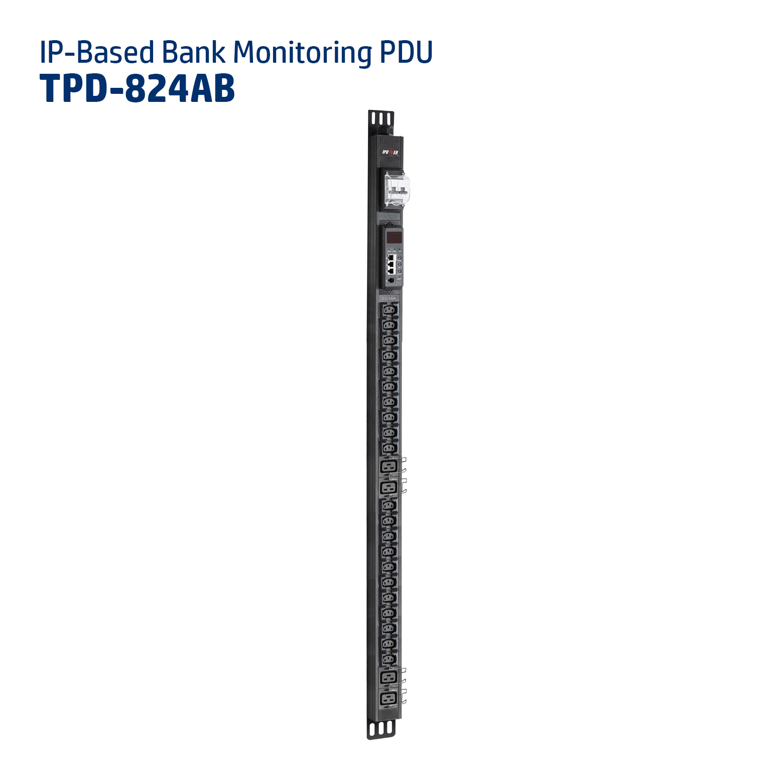 پاور ماژول 24 پورت IRack Power مدل TPD-824AB