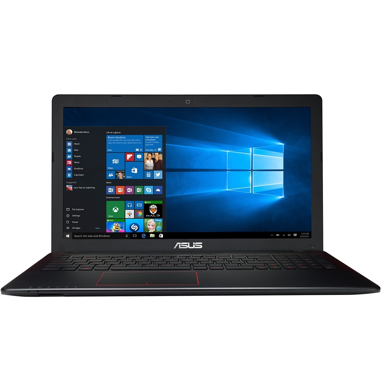 لپ تاپ 15 اينچی ايسوس مدل K550VX - E