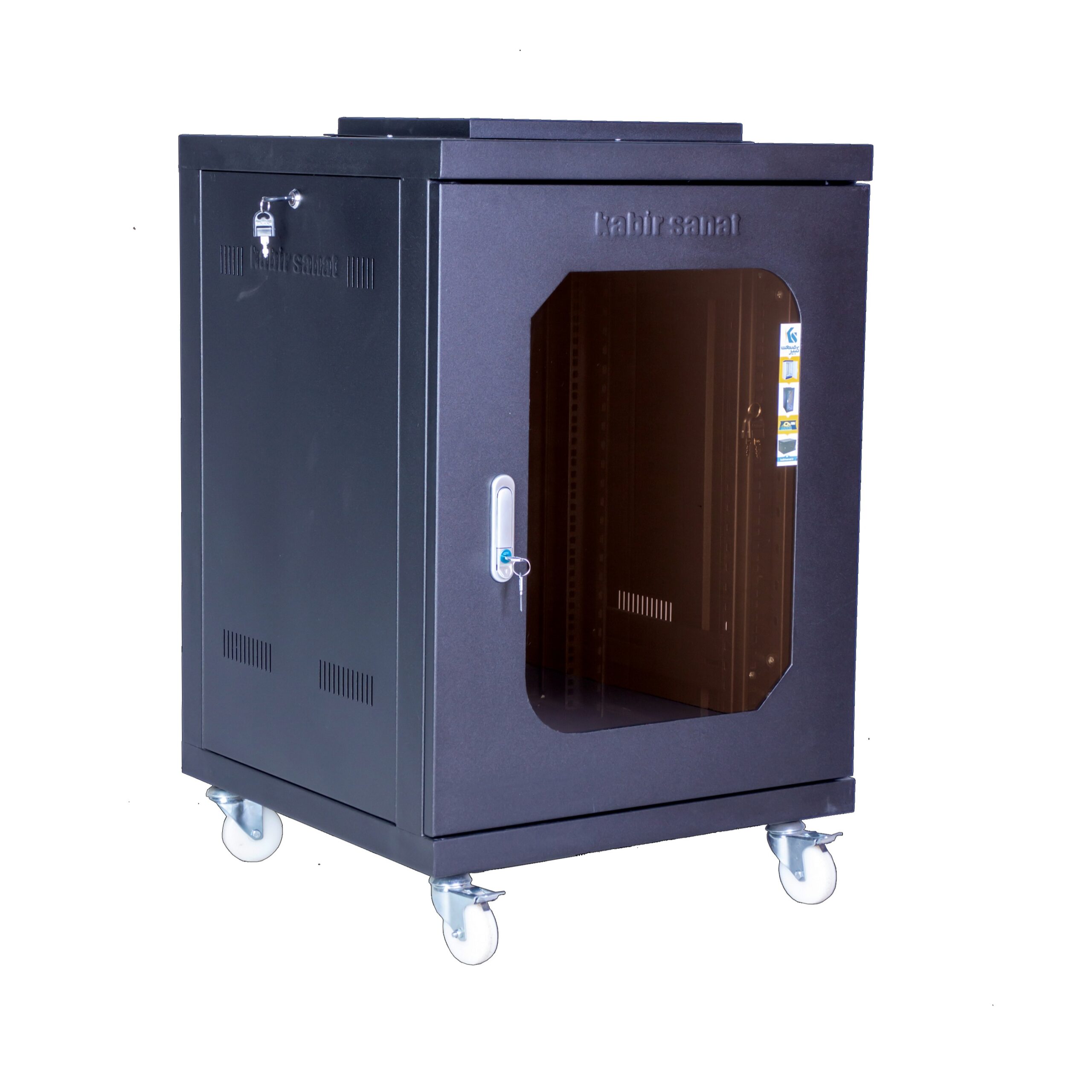 رک ایستاده 18 یونیت کیبر صنعت با عمق 60 سانتی متر