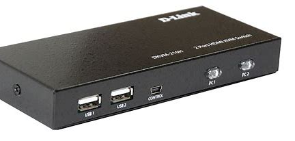 سوییچ KVM چهار پورت دی لینک DKVM-210H