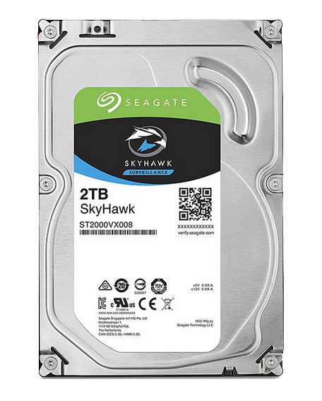 هاردديسک اينترنال Seagate مدل SkyHawk ST2000VX008 ظرفيت 2 ترابايت