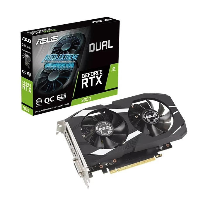 کارت گرافیک ایسوس Dual GeForce RTX 3050 OC Edition 6GB