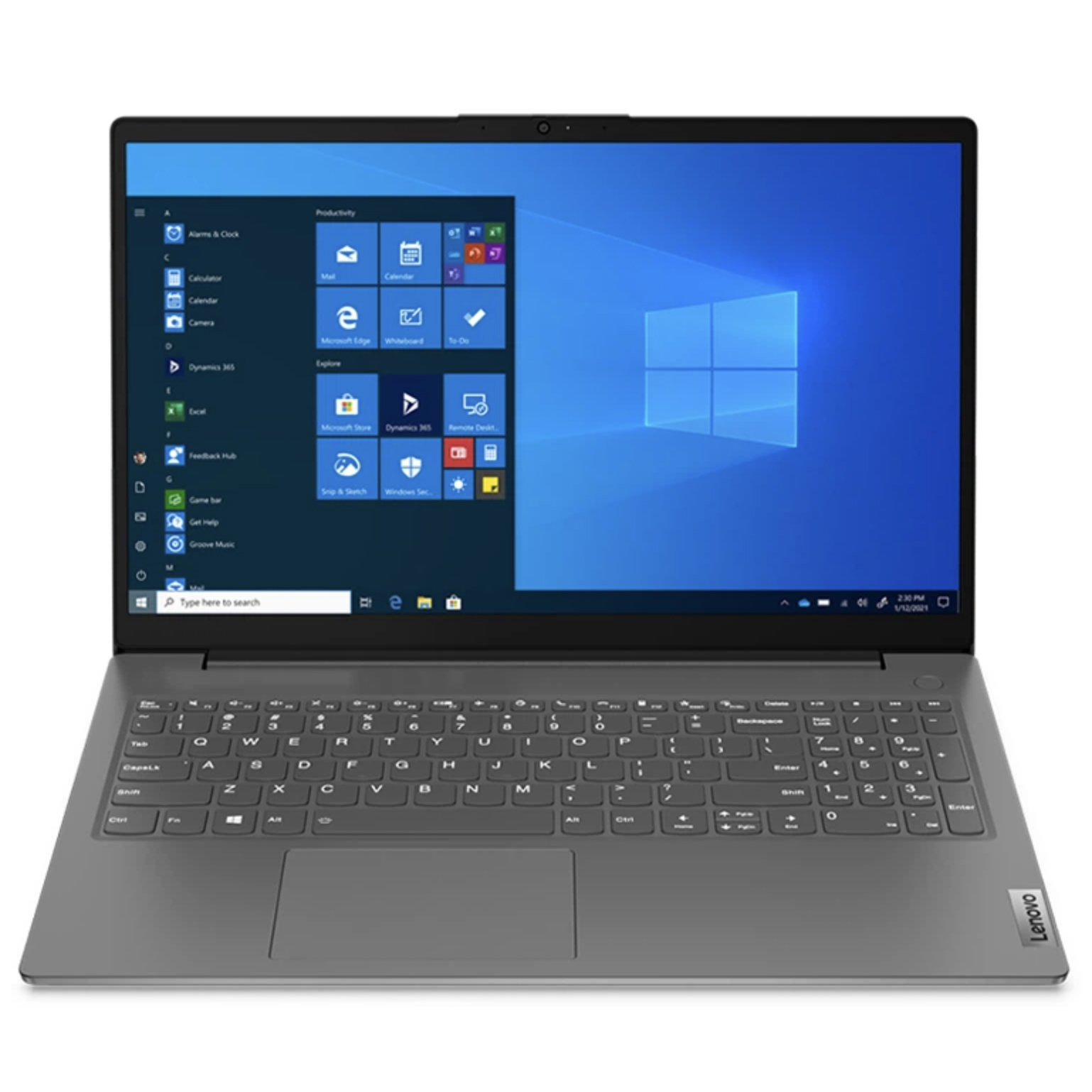 لپ تاپ 15.6 اینچی لنوو مدل V15 - i3 12GB 512SSD MX350 - کاستوم شده