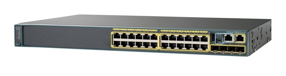 سوییچ مدیریتی 24 پورت Cisco مدل WS-C2960X-24TS-L