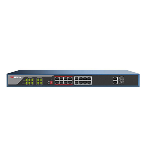 سوییچ 16 پورت Hikvision مدل DS-3E1318P-E