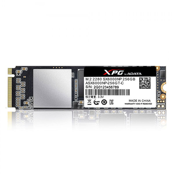 هارد SSD اينترنال Adata مدل XPG SX6000 lite M.2 2280 ظرفيت 256 گيگابايت