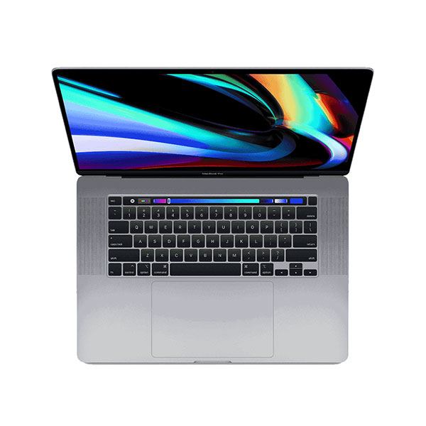 لپ تاپ استوک 16 اینچی اپل مدل MacBook Pro MVVJ2 2019 i7-9750H-16GB-512GB SSD-4GB همراه با تاچ بار
