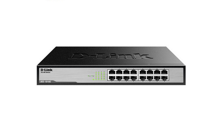 سوییچ غیرمدیریتی 16 پورت D-Link مدل DES-1016C