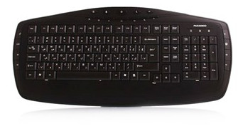 کيبورد مالتي‌مدياي Farassoo مدل FCR-6160 USB با حروف فارسي